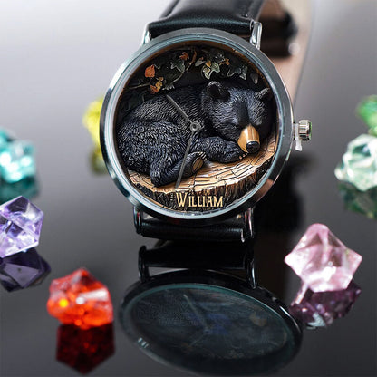 Black Bear - Personalized Hunting Hand Watch