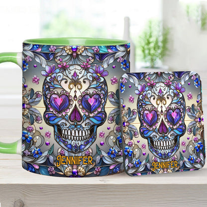 Love Skulls - Personalized Skull Accent Mug