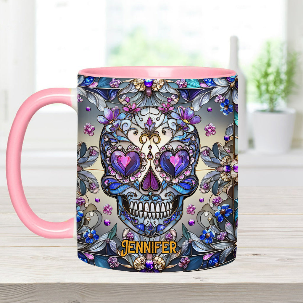 Love Skulls - Personalized Skull Accent Mug