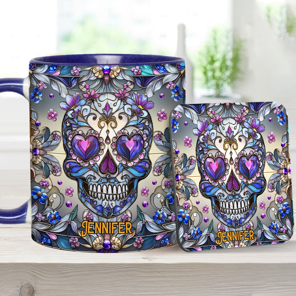 Love Skulls - Personalized Skull Accent Mug