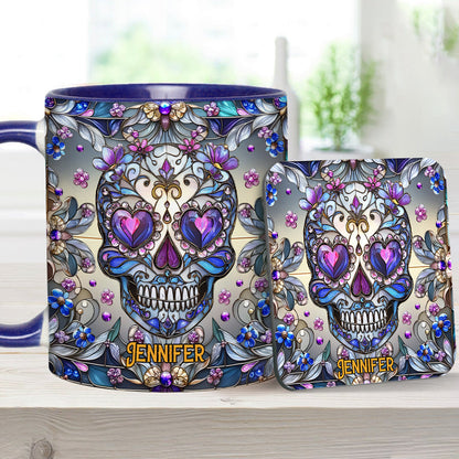 Love Skulls - Personalized Skull Accent Mug
