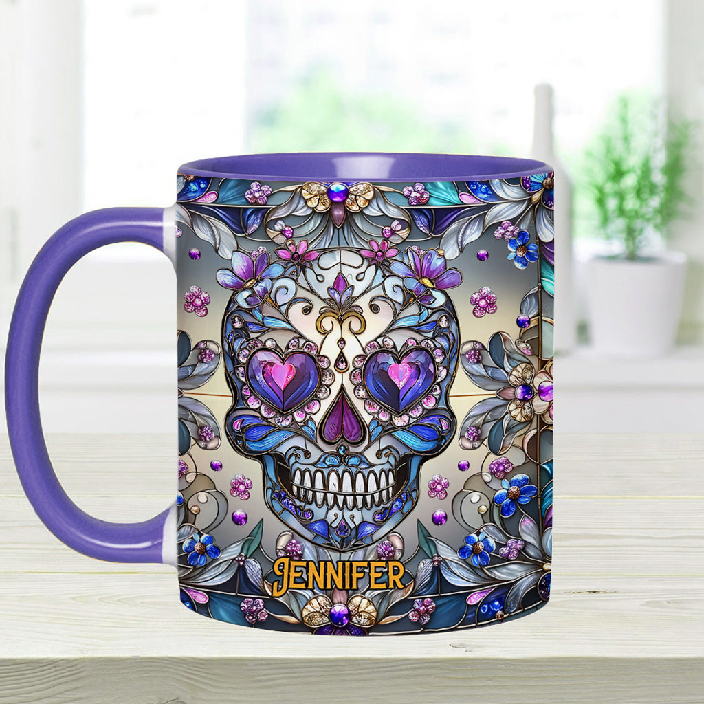 Love Skulls - Personalized Skull Accent Mug
