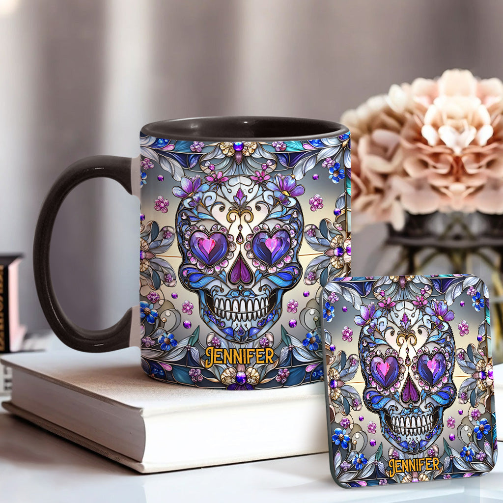 Love Skulls - Personalized Skull Accent Mug