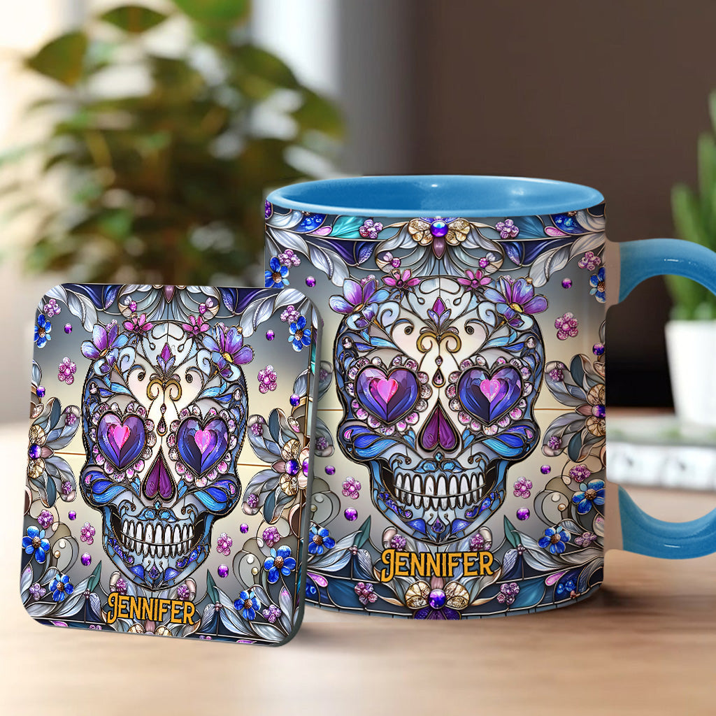 Love Skulls - Personalized Skull Accent Mug