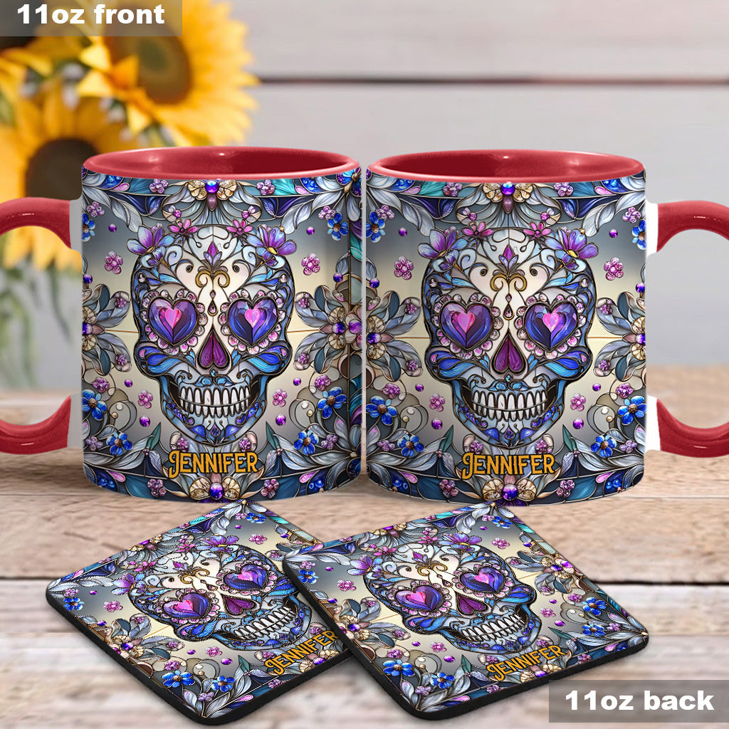 Love Skulls - Personalized Skull Accent Mug