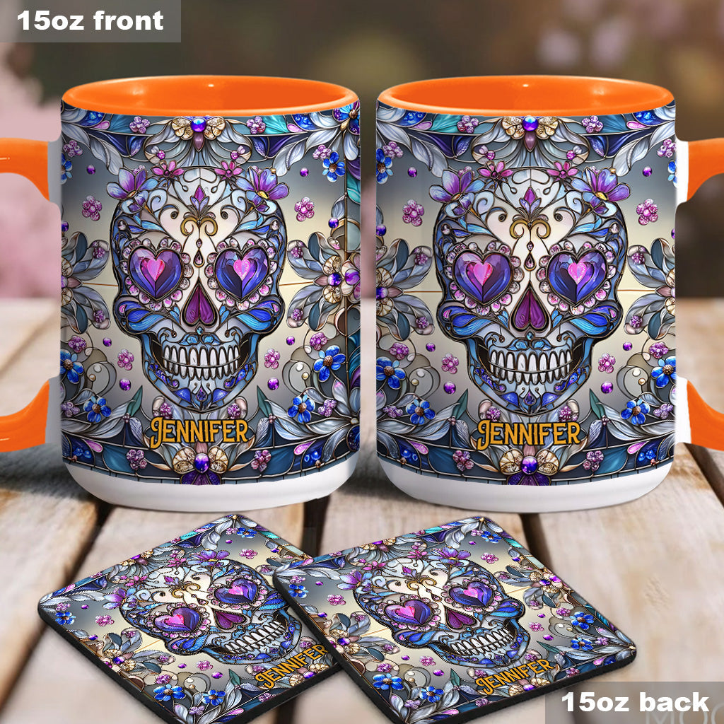 Love Skulls - Personalized Skull Accent Mug