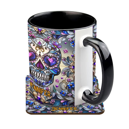 Love Skulls - Personalized Skull Accent Mug