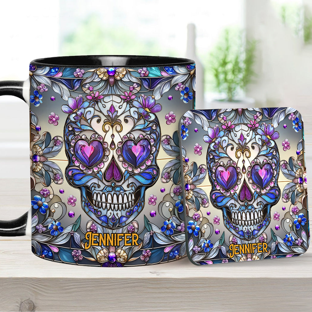 Love Skulls - Personalized Skull Accent Mug