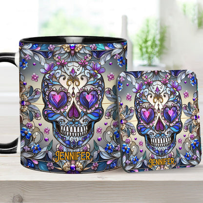 Love Skulls - Personalized Skull Accent Mug