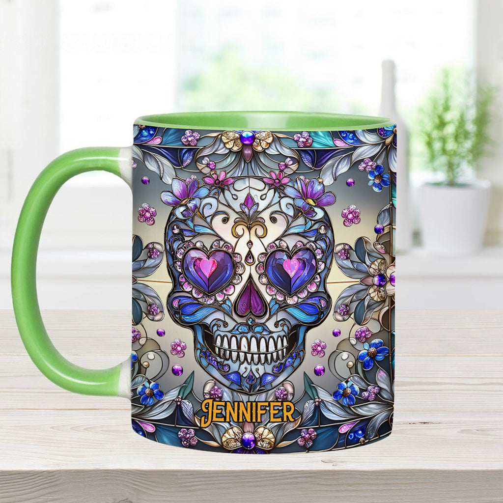 Love Skulls - Personalized Skull Accent Mug