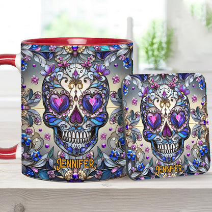 Love Skulls - Personalized Skull Accent Mug
