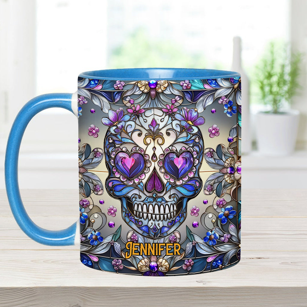 Love Skulls - Personalized Skull Accent Mug