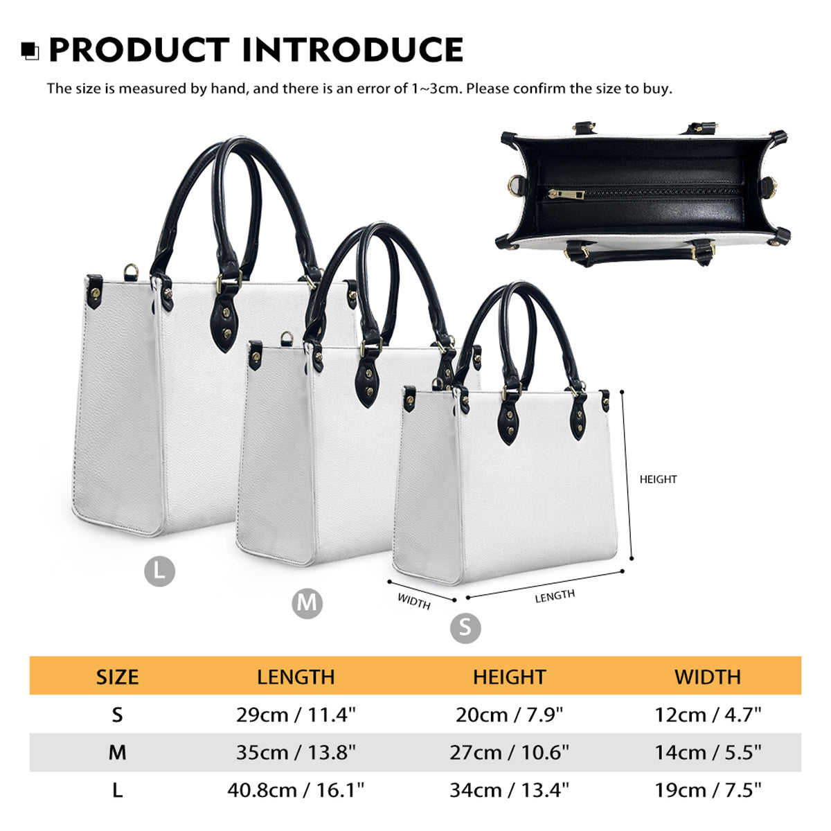 Love Skulls - Personalized Skull Leather Handbag