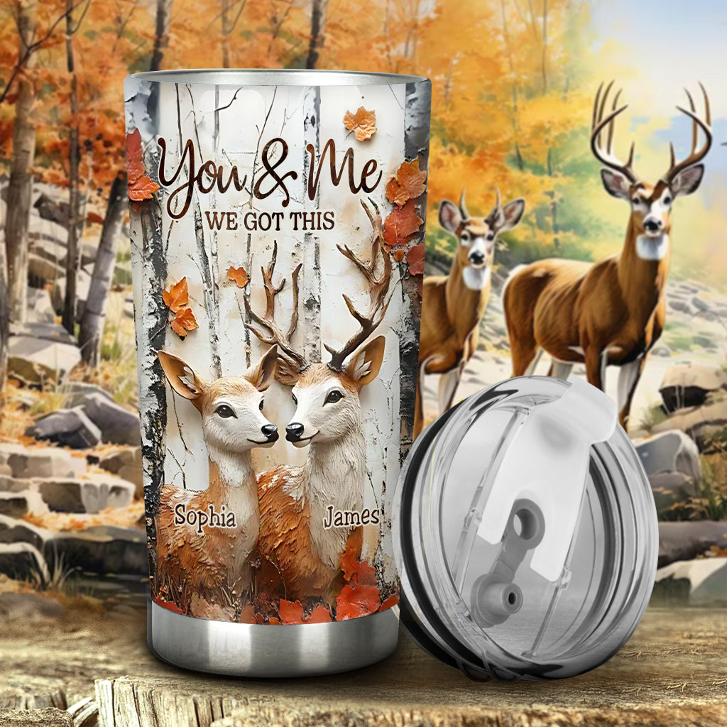 It's You & Me - Personalized Hunting Tumbler