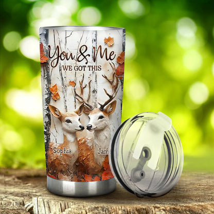 It's You & Me - Personalized Hunting Tumbler
