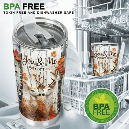 It's You & Me - Personalized Hunting Tumbler