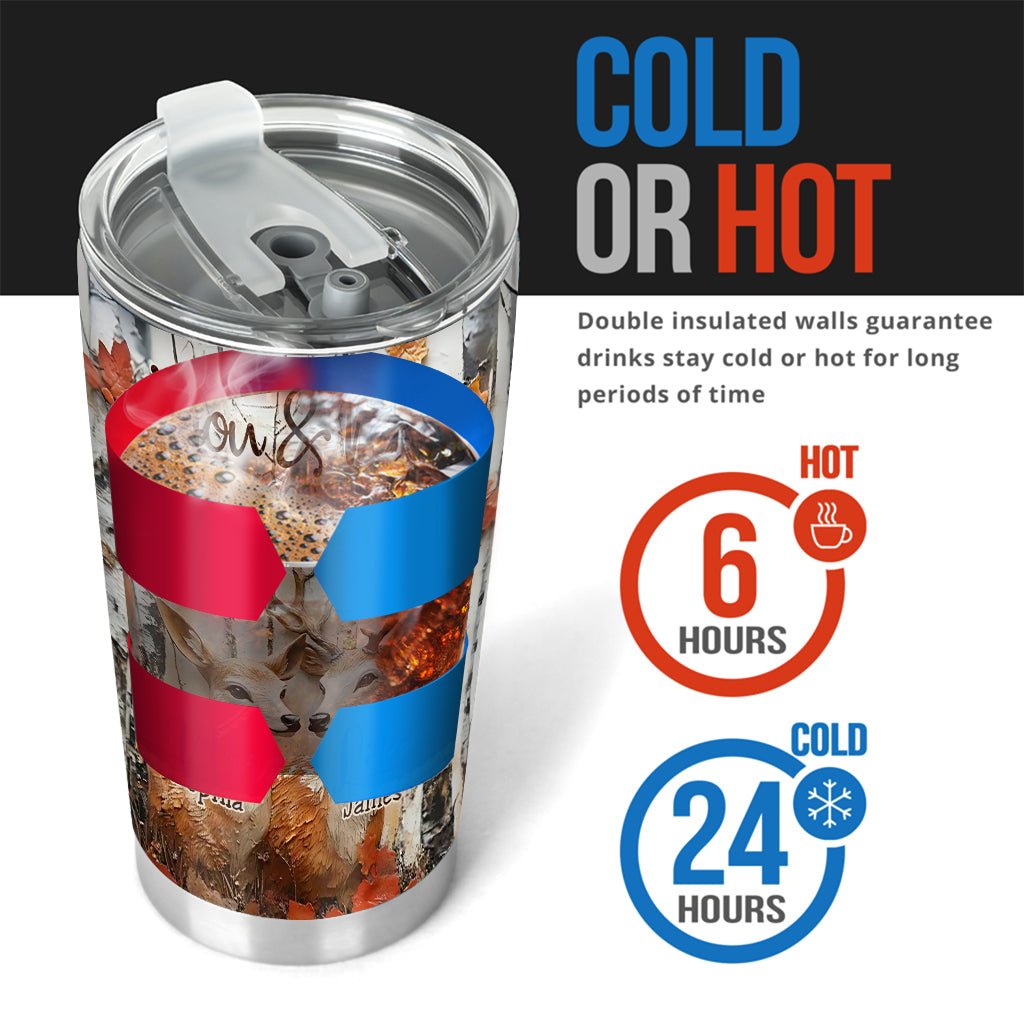 It's You & Me - Personalized Hunting Tumbler
