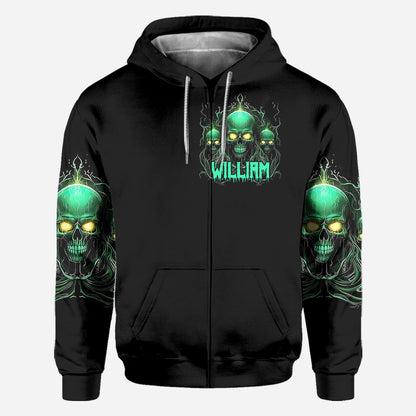 My Demons - Personalized Skull All Over Shirt