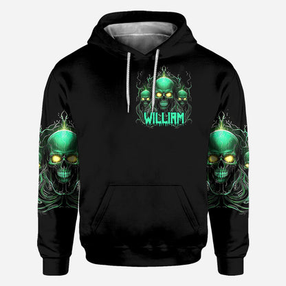 My Demons - Personalized Skull All Over Shirt