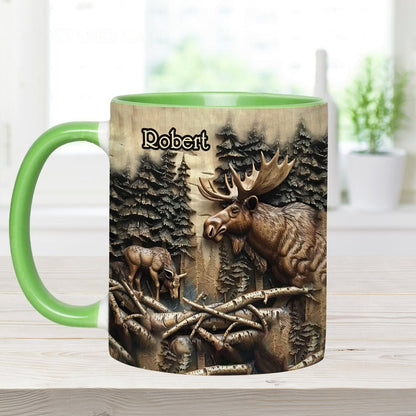 Love Hunting - Personalized Hunting Accent Mug