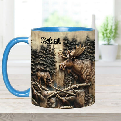 Love Hunting - Personalized Hunting Accent Mug