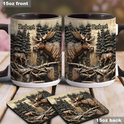 Love Hunting - Personalized Hunting Accent Mug