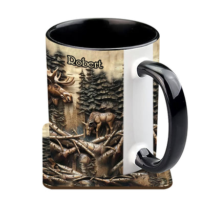 Love Hunting - Personalized Hunting Accent Mug