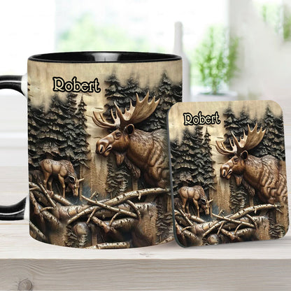 Love Hunting - Personalized Hunting Accent Mug
