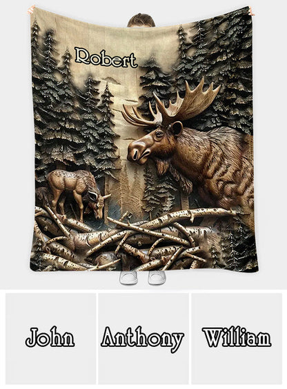Love Hunting - Personalized Hunting Blanket