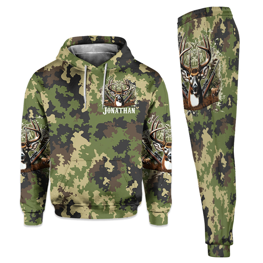 No Bragin Til Ur Draggin - Personalized Hunting Hoodie and Sweatpants