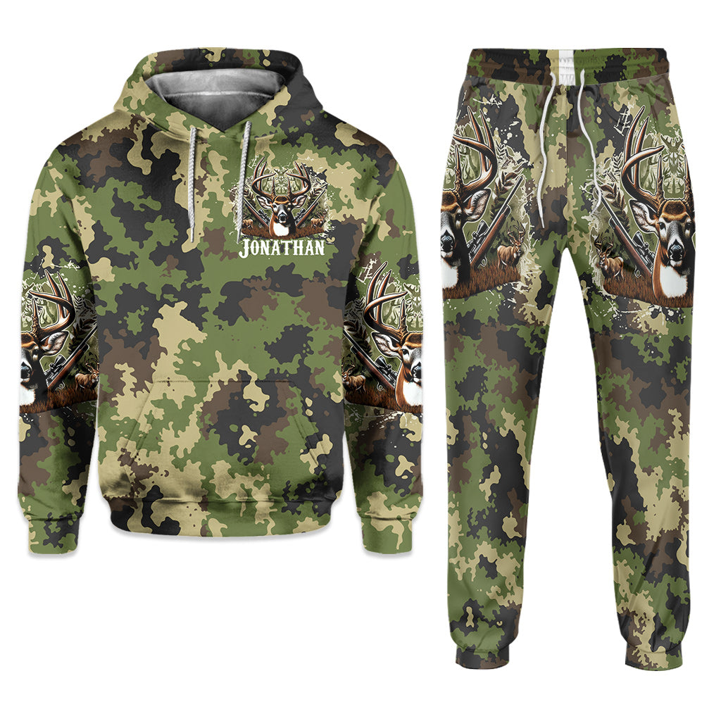 No Bragin Til Ur Draggin - Personalized Hunting Hoodie and Sweatpants