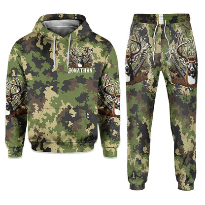 No Bragin Til Ur Draggin - Personalized Hunting Hoodie and Sweatpants