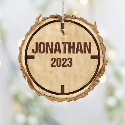 Deer Hunting - Personalized Hunting Ornament