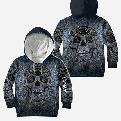 Cool Skull - Personalized Skull Hoodie and Leggings