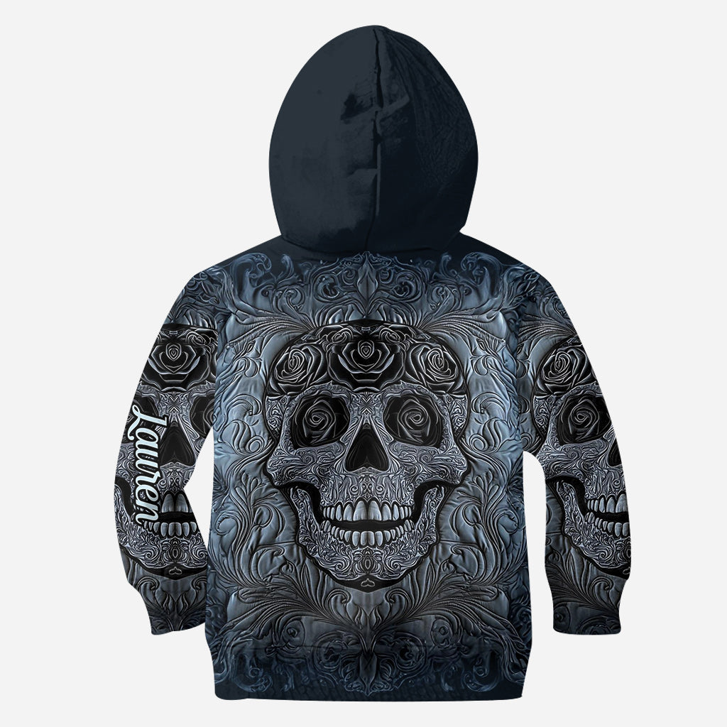 Cool Skull - Personalized Skull Hoodie and Leggings