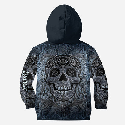 Cool Skull - Personalized Skull Hoodie and Leggings