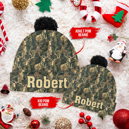 Love Hunting - Personalized Hunting Beanie Hat