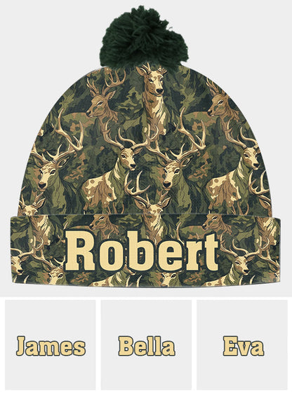 Love Hunting - Personalized Hunting Beanie Hat