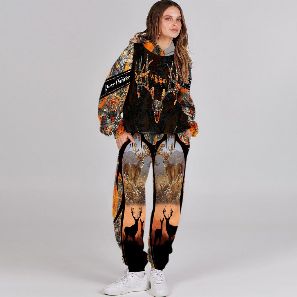 Love Hunting - Personalized Hunting Hoodie and Sweatpants