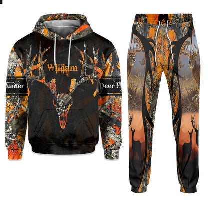 Love Hunting - Personalized Hunting Hoodie and Sweatpants