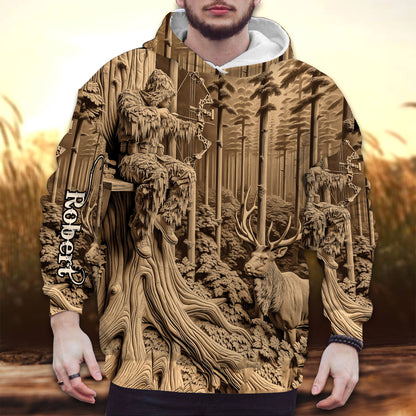 Love Hunting - Personalized Hunting All Over Shirt