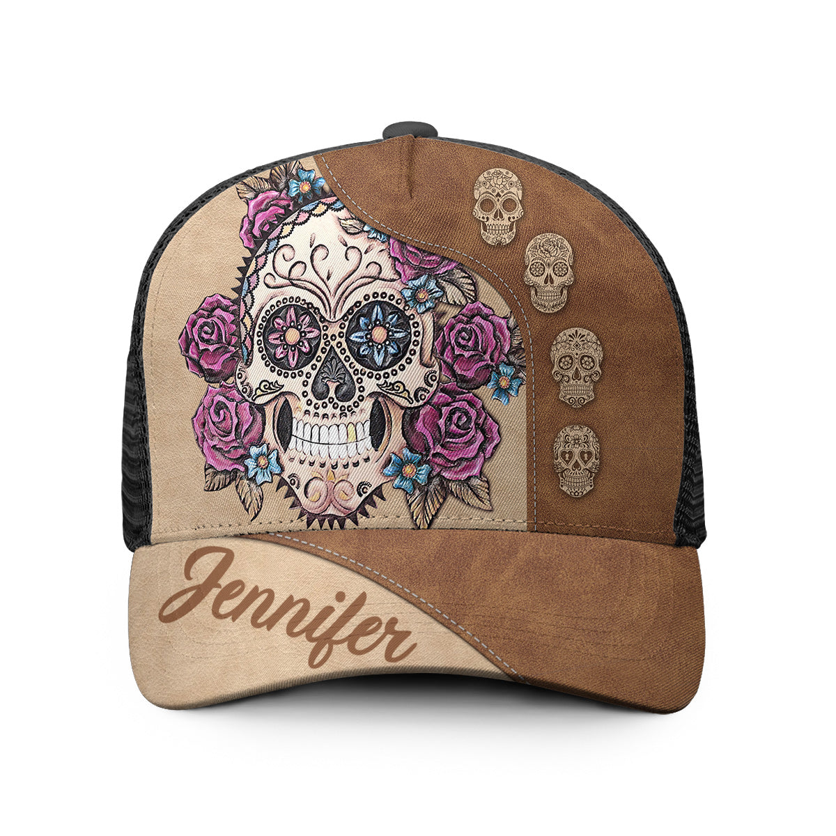 Love Skulls - Personalized Skull Trucker Hat