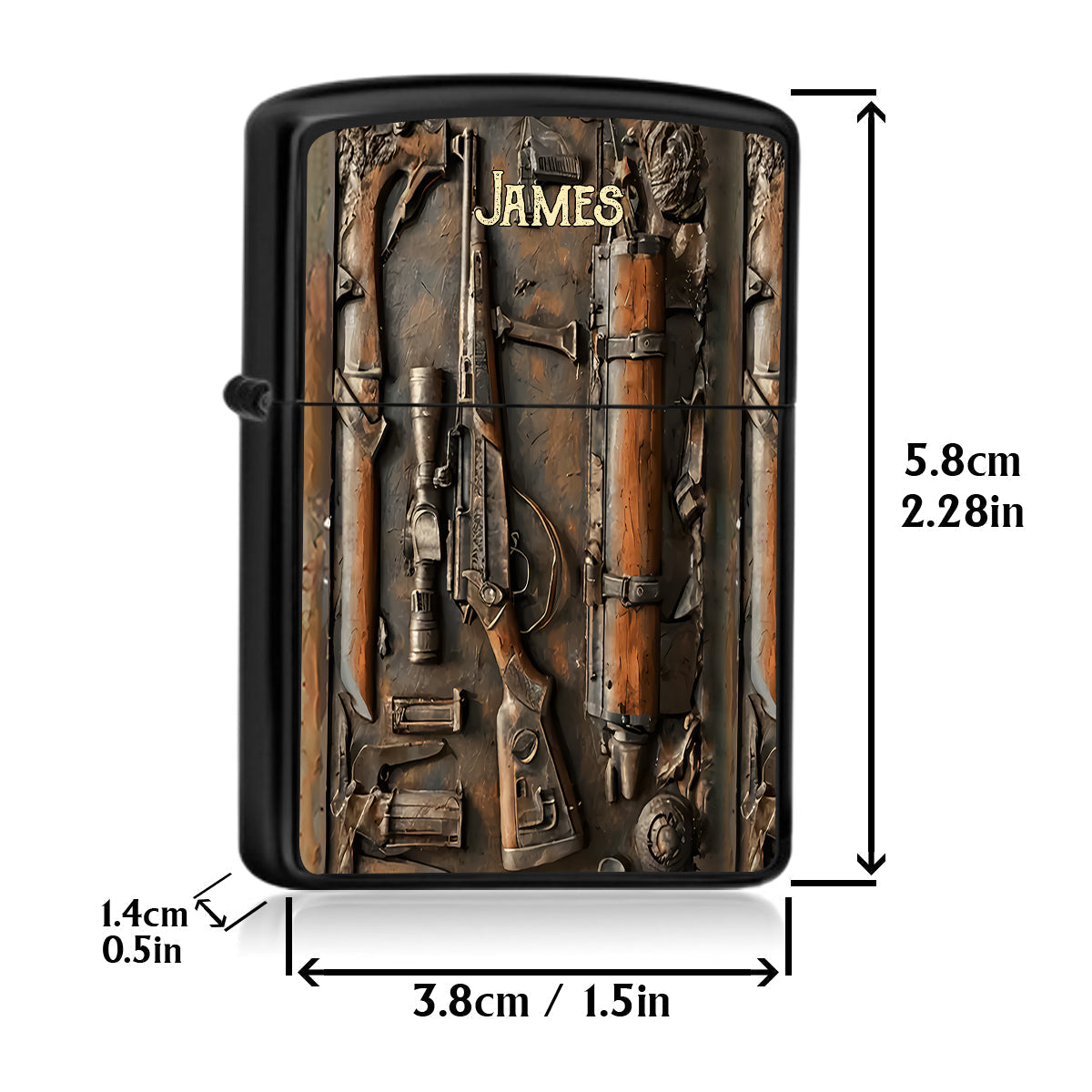 Born To Hunt - Personalized Hunting Lighter