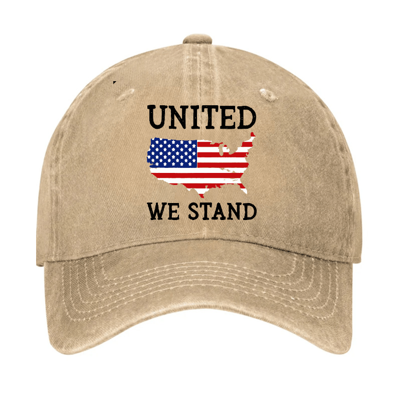 Maturelion Custom Cap American Men'S United We Stand  Cap