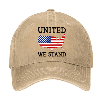 Maturelion Custom Cap American Men'S United We Stand  Cap