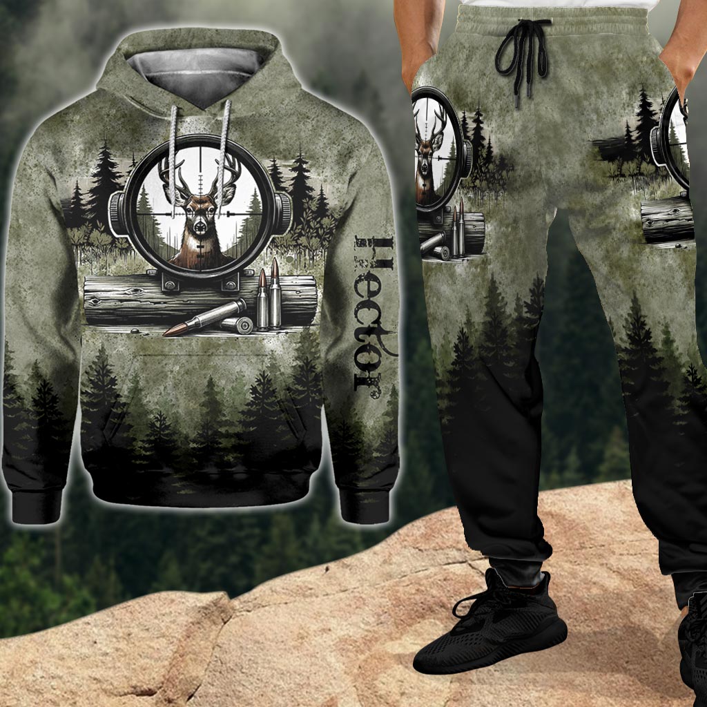 Love Hunting - Personalized Hunting Hoodie and Sweatpants