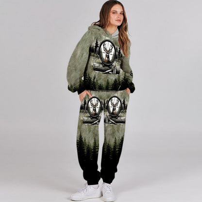 Love Hunting - Personalized Hunting Hoodie and Sweatpants