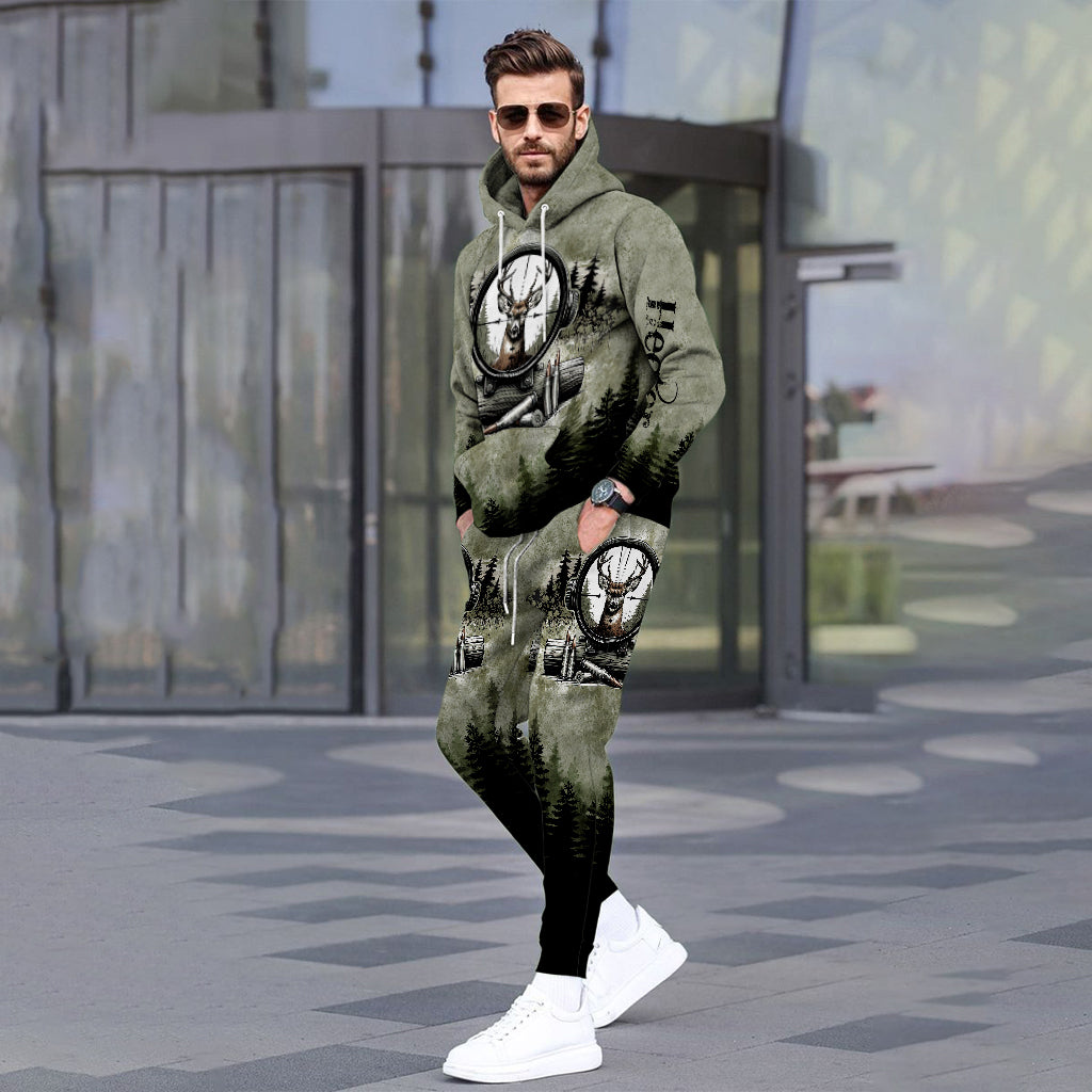 Love Hunting - Personalized Hunting Hoodie and Sweatpants