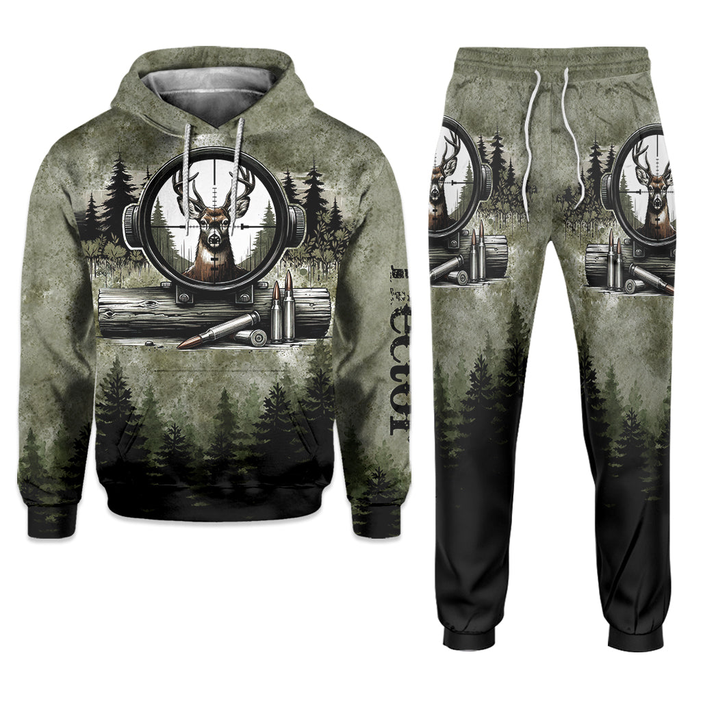 Love Hunting - Personalized Hunting Hoodie and Sweatpants