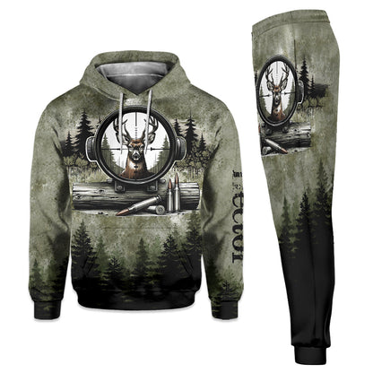 Love Hunting - Personalized Hunting Hoodie and Sweatpants